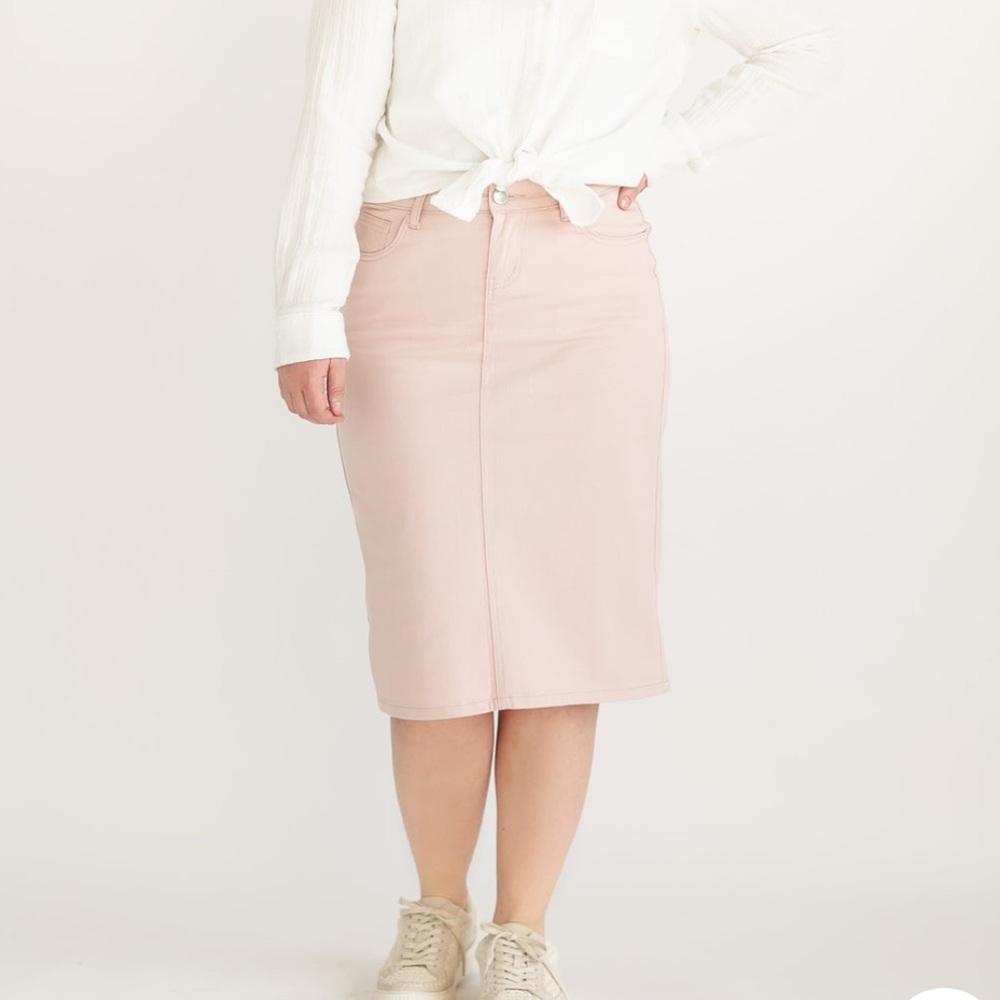 Inherit Co. Light Pink / Rose Remi Skirt size 8